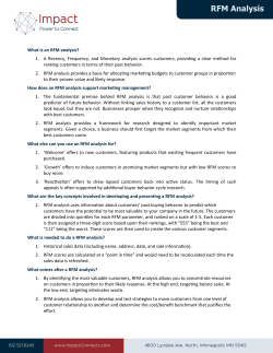 RFM Analysis_15 - Impact Connects