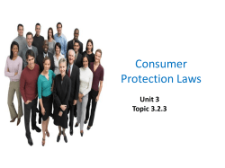 Consumer Protection