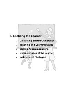 Classroom Atmosphere Part II