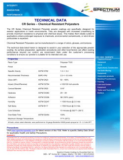 Chemical Resistant - Spectrum Powder Coatings by Cloverdale