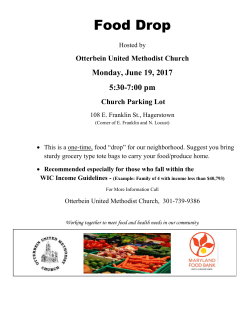 Food Drop - Fresh Produce