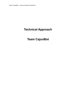 Technical Approach