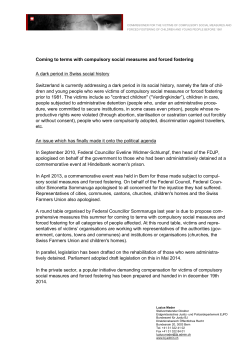 Coming to terms with compulsory social measures and forced