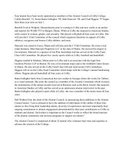 Four alumni have been newly appointed as members of the Alumni