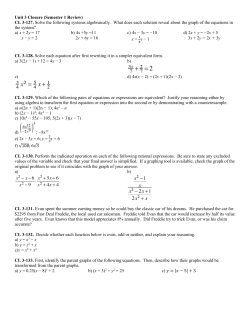 Closure (Review) and Answers