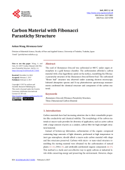Carbon Material with Fibonacci Parastichy Structure