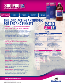 300 PRO LA - Norbrook Laboratories