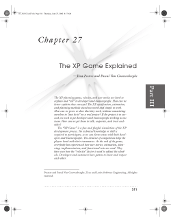 The XP Game Explained