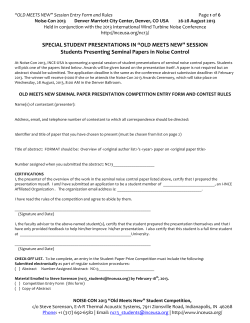 OLD MEETS NEW - College of Engineering