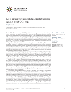 Does air capture constitute a viable backstop against a bad CO2 trip?