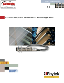 Raytek CI Series Noncontact Infrared Temperature