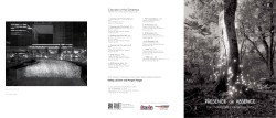 PRESENCE OR ABSENCE The Photographs of Tokihiro Sato