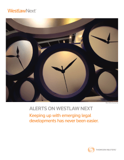 alerts on westlaw next