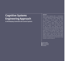 Cognitive Systems EngineeringApproach