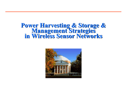 Energy Saving @ Network