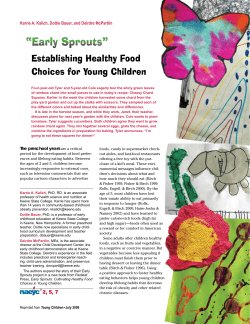 Early Sprouts - National Association for the Education of Young