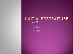 Unit 6 Portraiture Plan Art 30