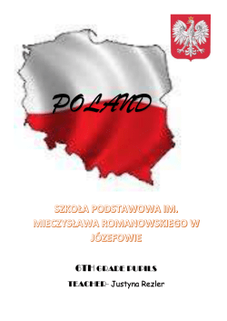 My hobby - Szkoła Podstawowa im. Mieczysława Romanowskiego