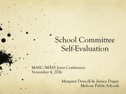 School Committee Self