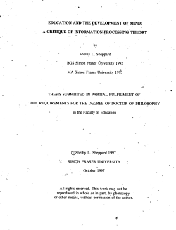 a critique of information