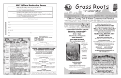 Grass Roots - Elkhart County Soil and Water Conservation District