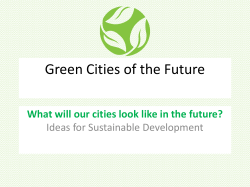 Green Cities Lesson 4 Strategy 3 Green Ideas PPT