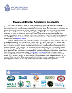 Many plants introduced originally for use in