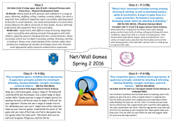 Yr 2 Obj. - SCOLE Primary School