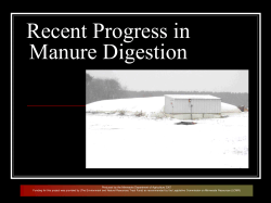 Engine Generator Fuel Cell - the Minnesota Department of Agriculture