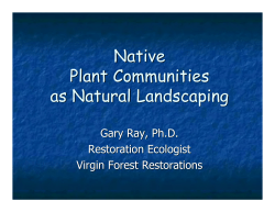 Plant Communities of St. John