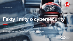 Fakty i mity o cybersecurity