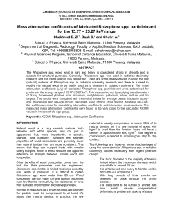 measurement of mass energy absorption coefficient of - Sci-Hub