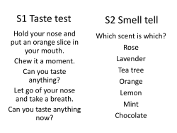 Taste test