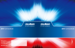 2017 Molten USA Catalogue