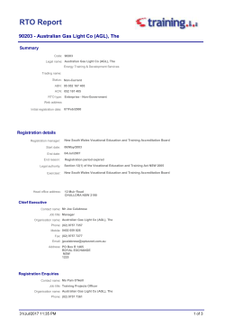 Export to Word - Training.gov.au