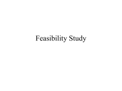 Feasibility Study