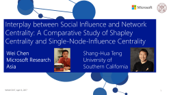 A comparative study of Shapley centrality and single-node