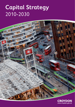 Capital Strategy - the Croydon Observatory