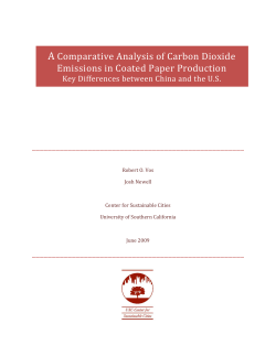 A Comparative Analysis of Carbon Dioxide Emissions in Coated