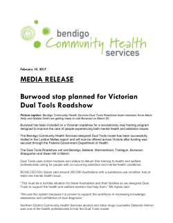 Burwood stop planned for Victorian Dual Tools Roadshow