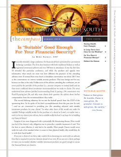 compass, fall 2005 - Trust Company Of The South