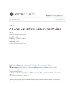 A 2-Chain Can Interlock With an Open 10-Chain