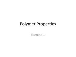 Polymer Properties