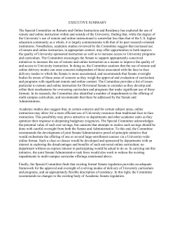 Draft of report for review for 09/24/09 Meeting