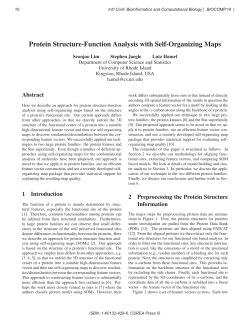 Protein Structure-Function Analysis with Self