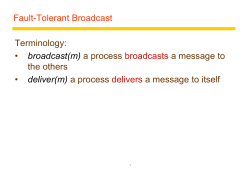 broadcast(m)