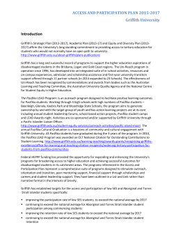 DOCX file of Griffith University