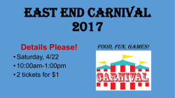 Concession stand for homecoming dance