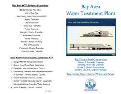 Bay Area Water Treatment Plant - Bay County Department of Water