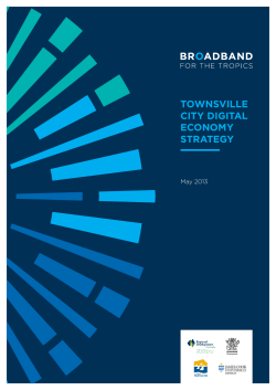 TownSvillE CiTy DigiTal EConomy STraTEgy